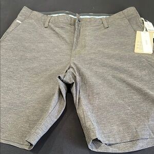 Tommy Bahama , chip and run short , Gray Flat Front Shorts Athletic Style